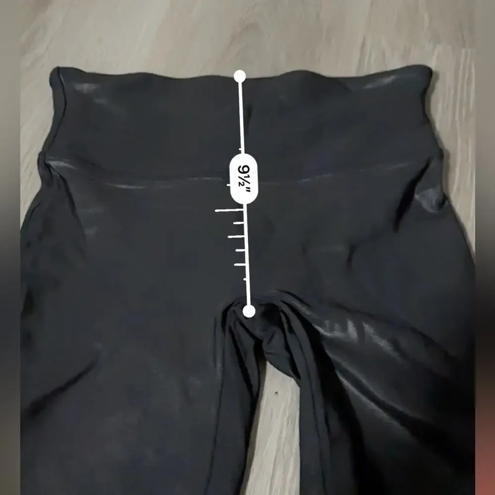 SPANX black faux